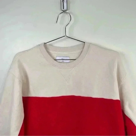 Aritzia TNA Multicolored Colorblock Avalanche Crewneck Sweatshirt - Picture 4 of 8